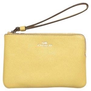 Yellow Coach Wristlet